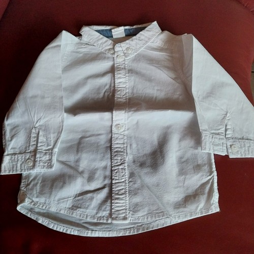 Jungen langarmhemd weiß - langarmhemd,
