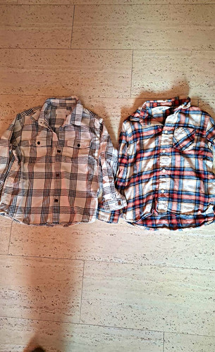 Jungen hemd kariert - h&m, 2x