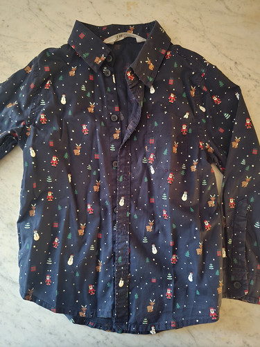 Weihnachtshemd 110 - weihnachtshemd,