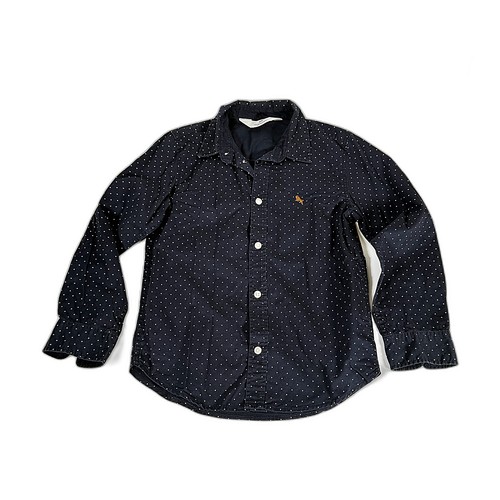 Hemd langarm gepunktet - h&m,