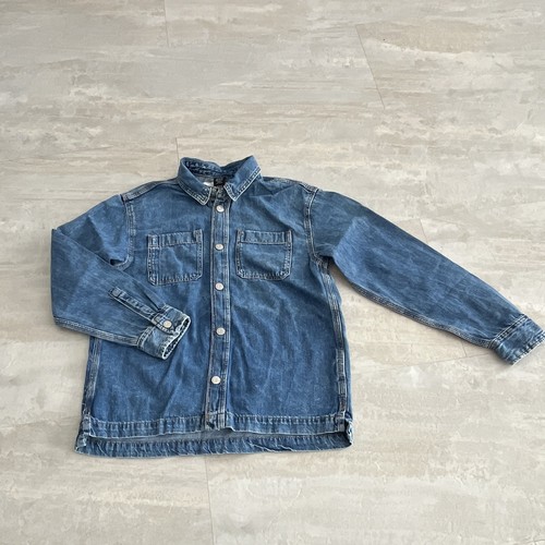 Jungen jeanshemd denim - jeanshemd,