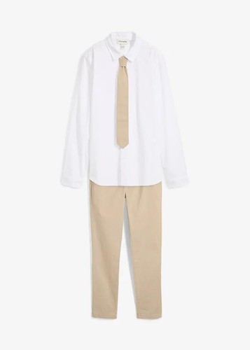 Tlg langarmhemd chinohose - 3-tlg,