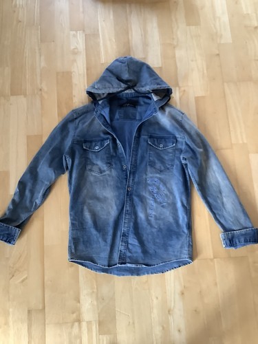 Jungenjeanshemd mit kapuze - mit, gr