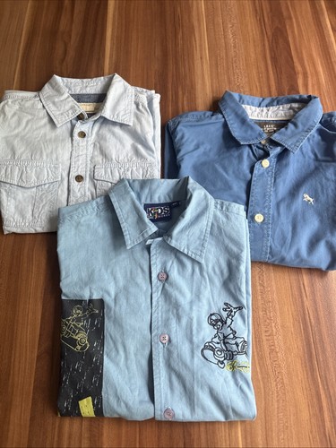 Jungen hemden 110 langarm - hemden,