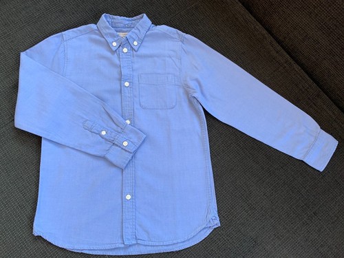 Kinder langarm hemd blau - langarm,