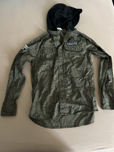 Hemd armygrün mit kapuze - mit, gr