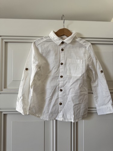 Hemd 110 weiß - hemd, h&m