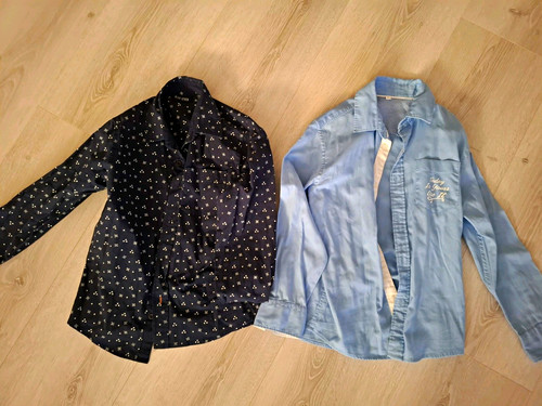 Jungen hemd langarm - 2x,