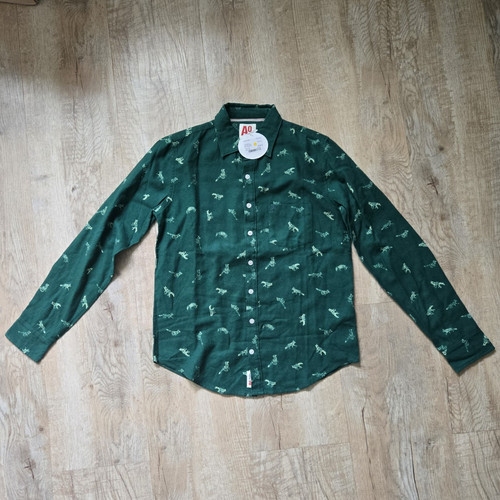 Ao76 fox flanell - fox, jungen