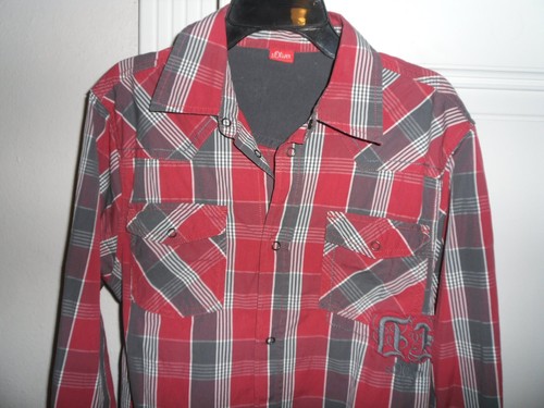 Oliver jungen langarm hemd - langarm,